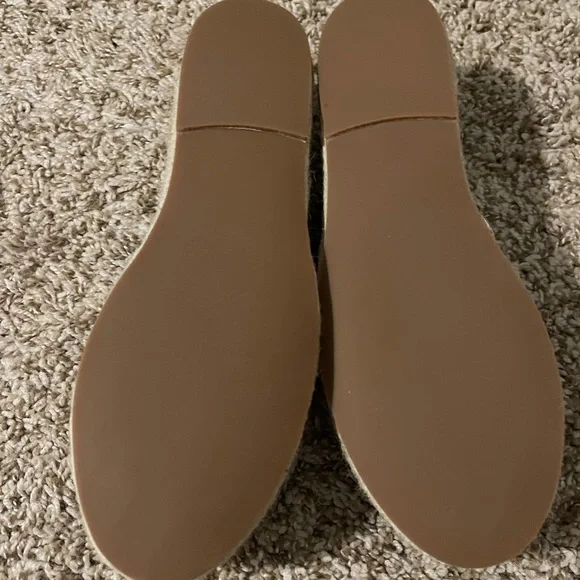 White Steve Madden Espadrille Flats - Picture 4 of 5